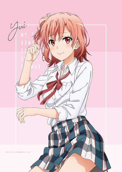『やはり俺の青春ラブコメはまちがっている。完』【描き下ろし】B2タペストリー 結衣(ごろ寝)